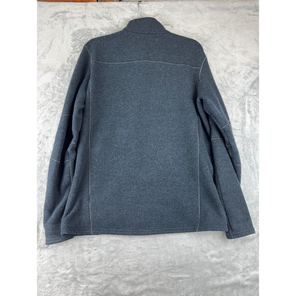 KUHL Men's interceptr Fleece Jacket Full Zip Blue Size M Style 3163R - Picture 3 of 10